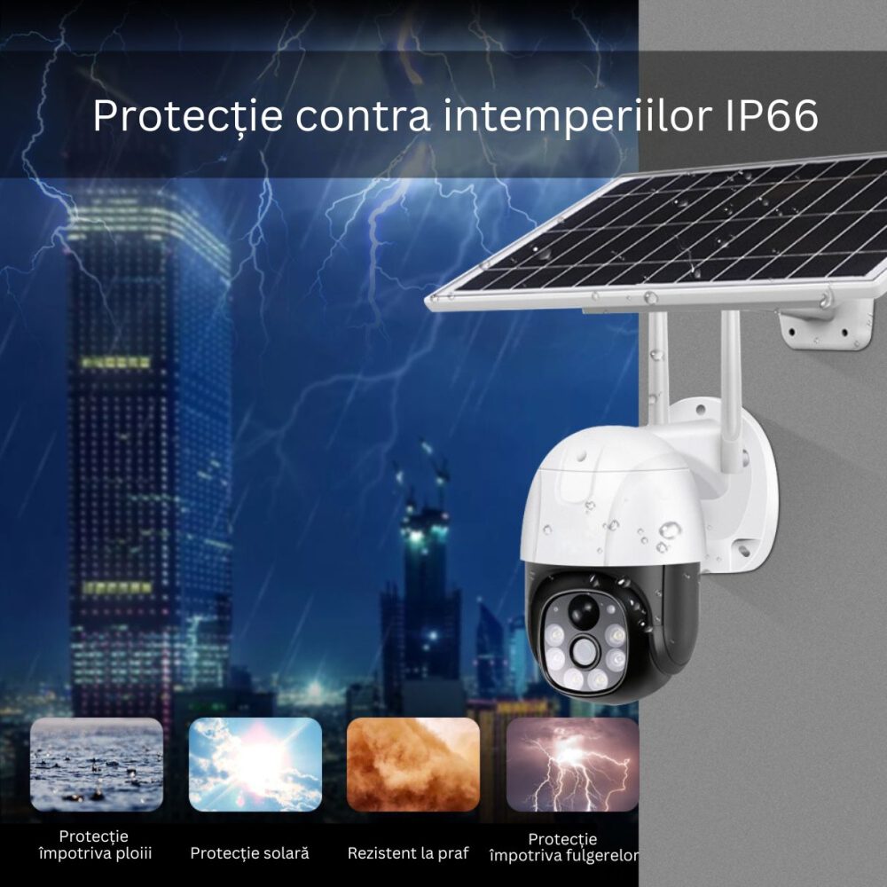 Sisteme de securitate Cameră cu panou solar Fuvision S41