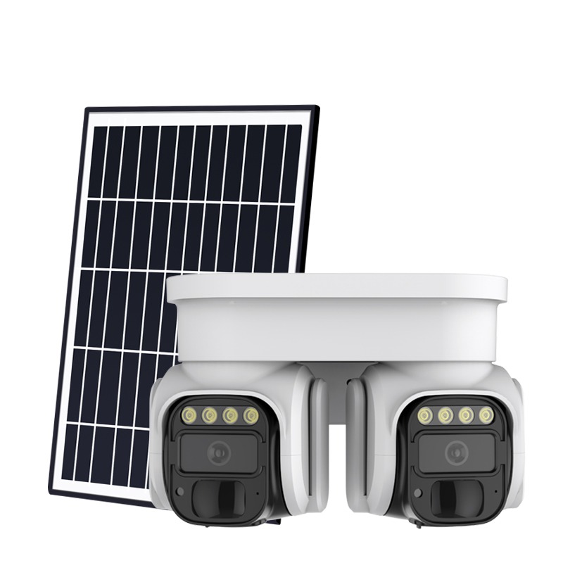 Sisteme de securitate Cameră dublă cu panou solar Duo1