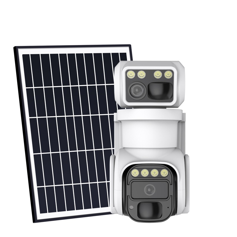 Sisteme de securitate Cameră dublă cu panou solar Duo1