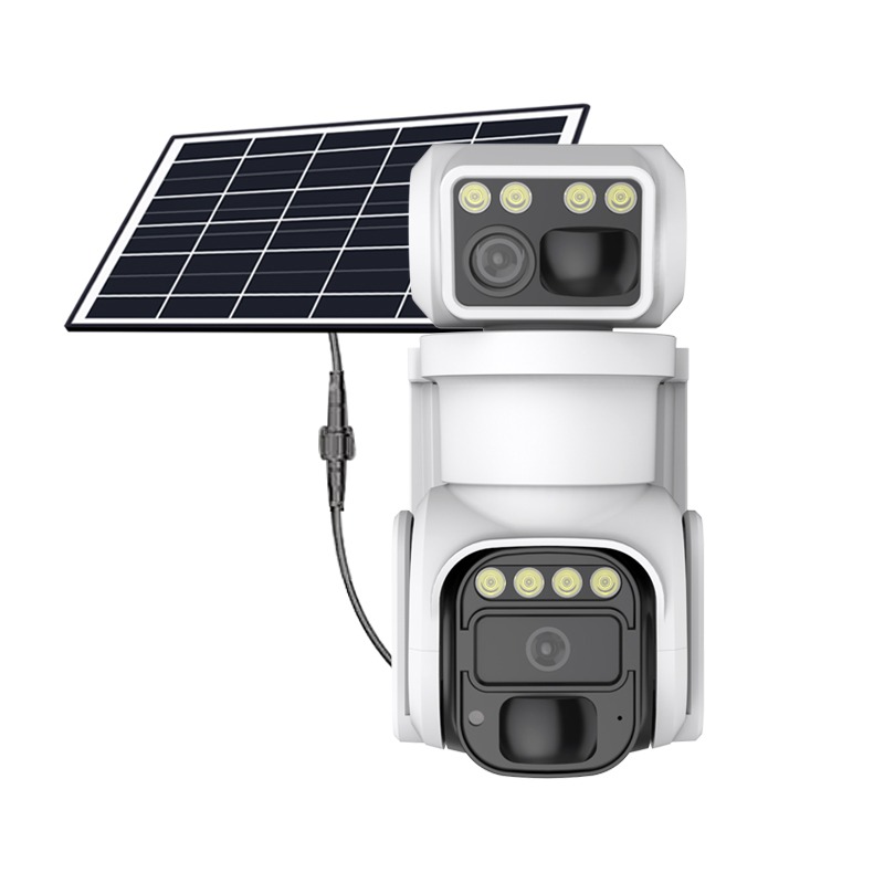 Sisteme de securitate Cameră dublă cu panou solar Duo6