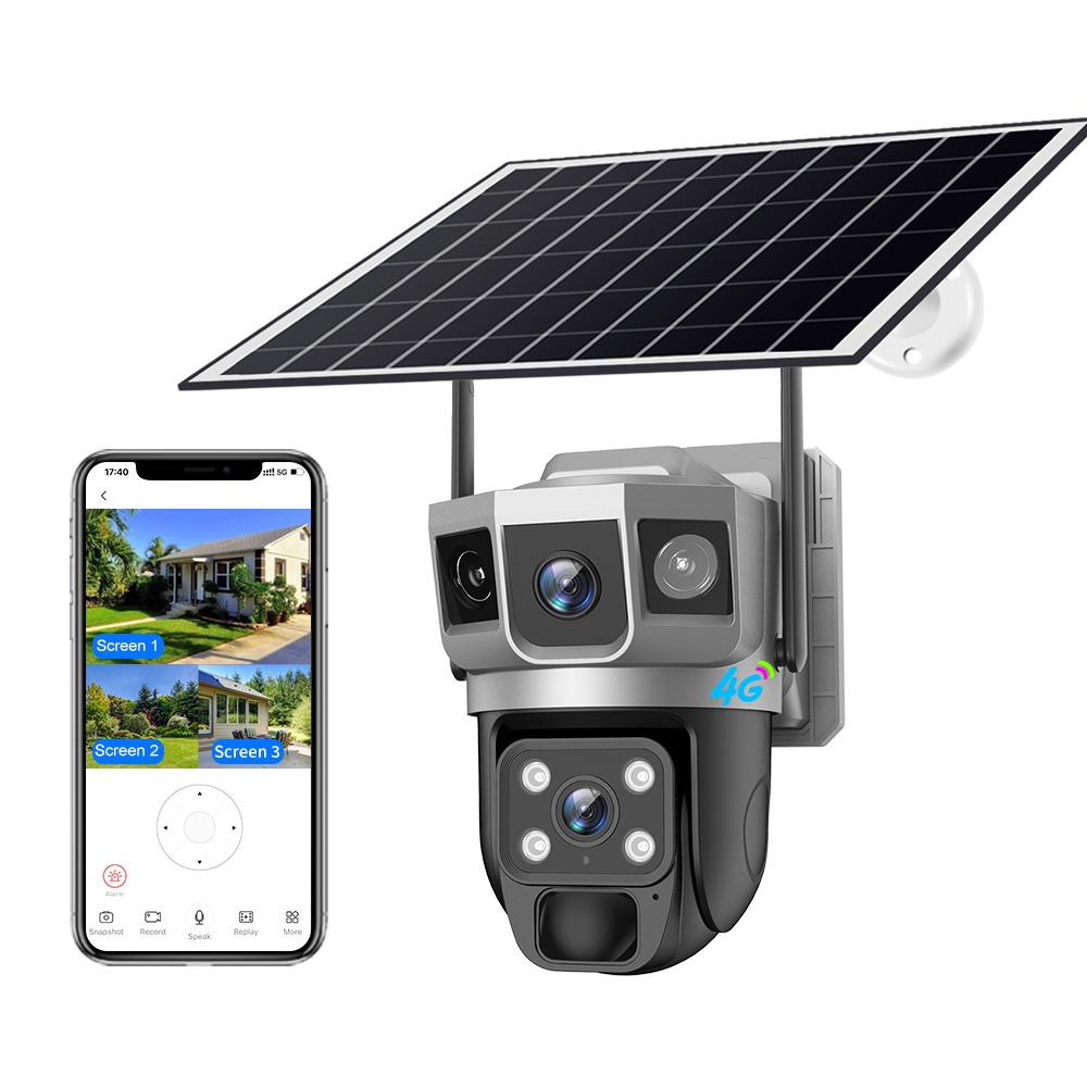 Sisteme de securitate Cameră cu panou solar Fuvision S40