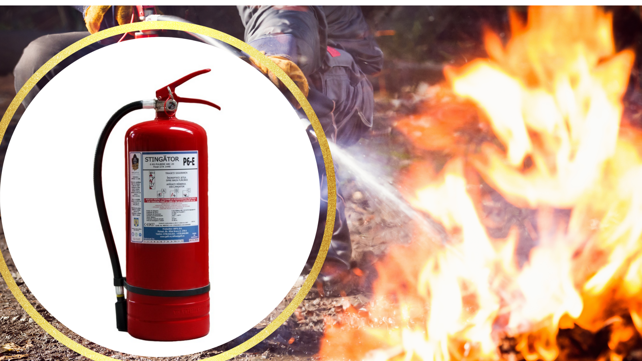 Stingator P6 - incendiu, produs