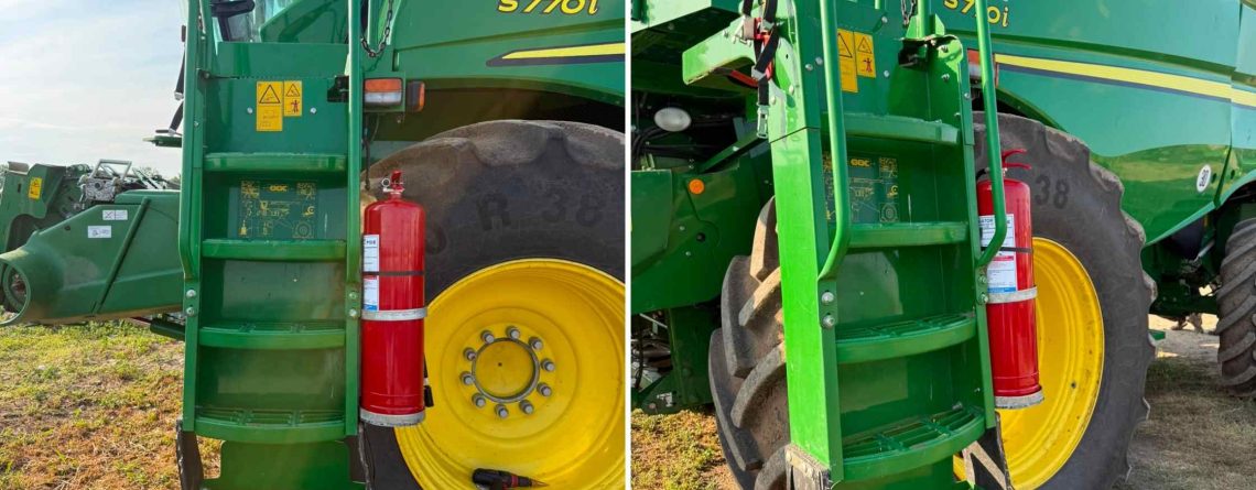 stingatoare cu publebere p9 si p 12 pe combina agricola